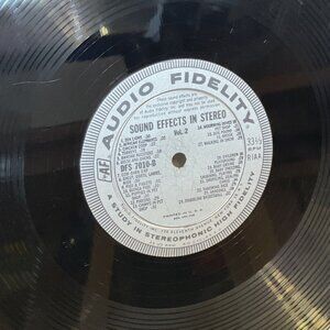Sound Effects, Volume 2 (Vinyl, 1960) Audio Fidelity AFSD 524 Good+ LP